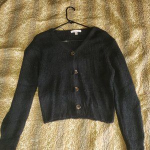 Crop top cardigan
